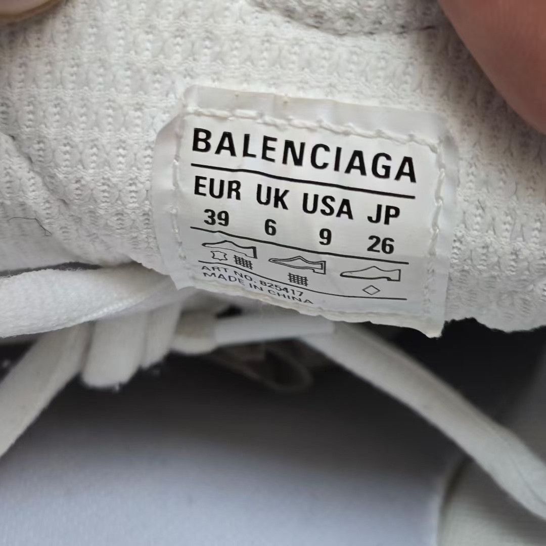 Balenciaga Balenciaga White Lowtop Sneakers 39 Women Size US 8.5 / IT 38.5 - 5 Thumbnail