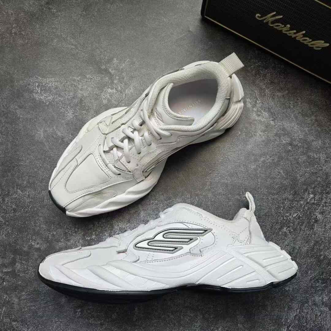 Balenciaga Balenciaga White Lowtop Sneakers 39 Women Size US 8.5 / IT 38.5 - 4 Thumbnail