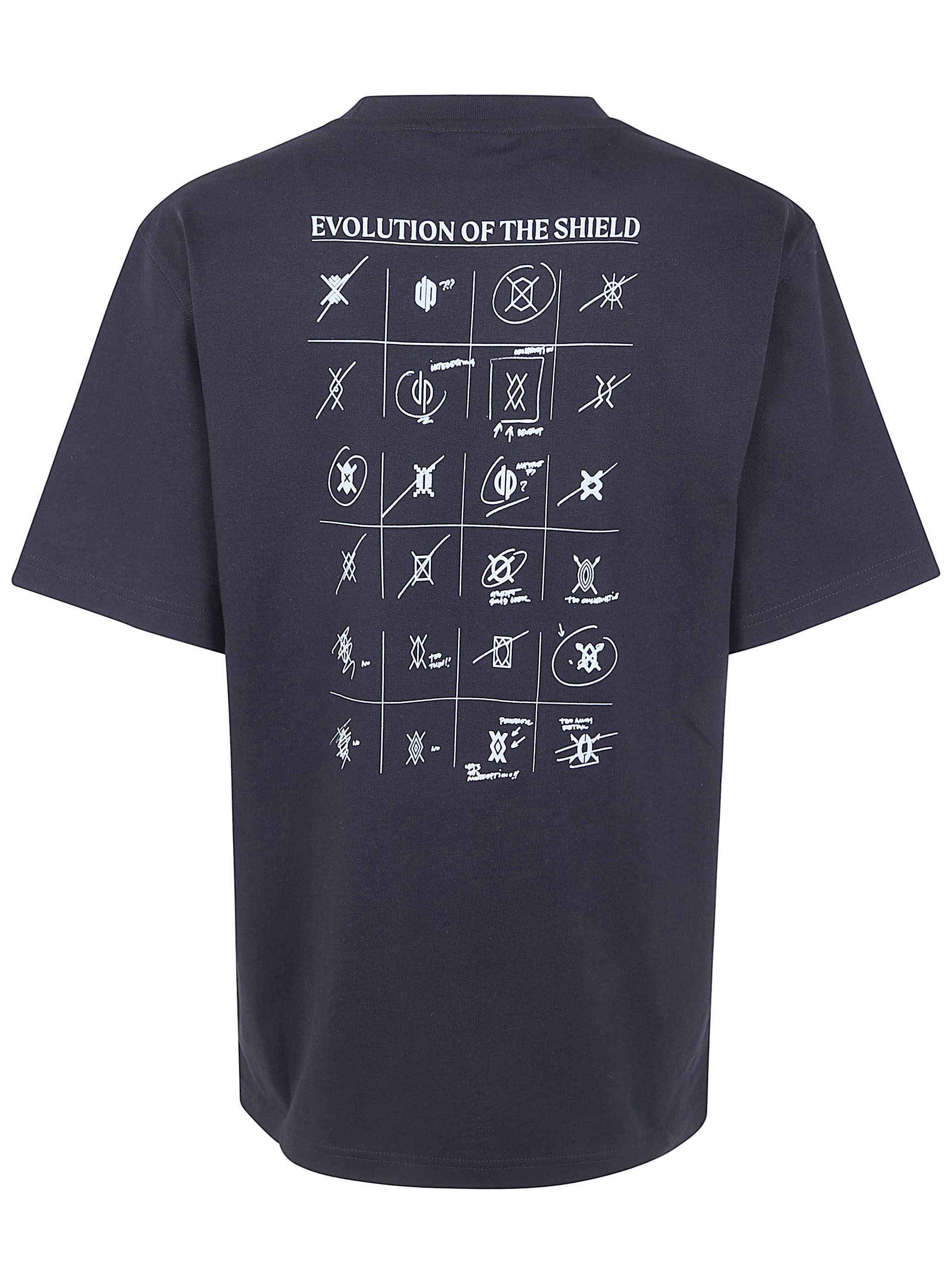 Daily Paper SHIELD "EVOLUTION" SHORT SLEEVES TEE Size US XL / EU 56 / 4 - 2 Thumbnail