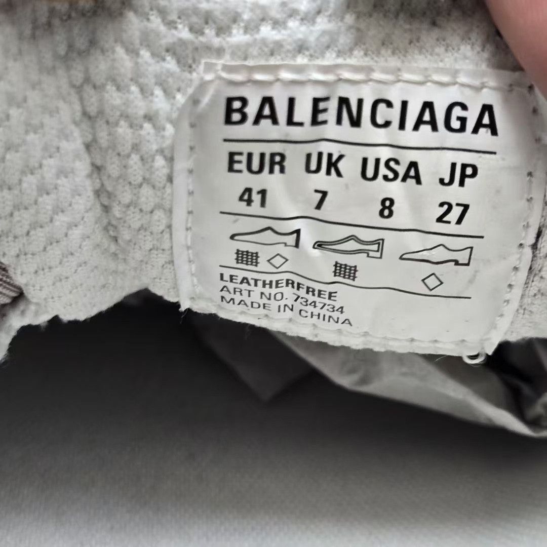 Balenciaga Balenciaga Beige Lowtop Sneakers XXXL Men Size US 10 / EU 43 - 5 Thumbnail