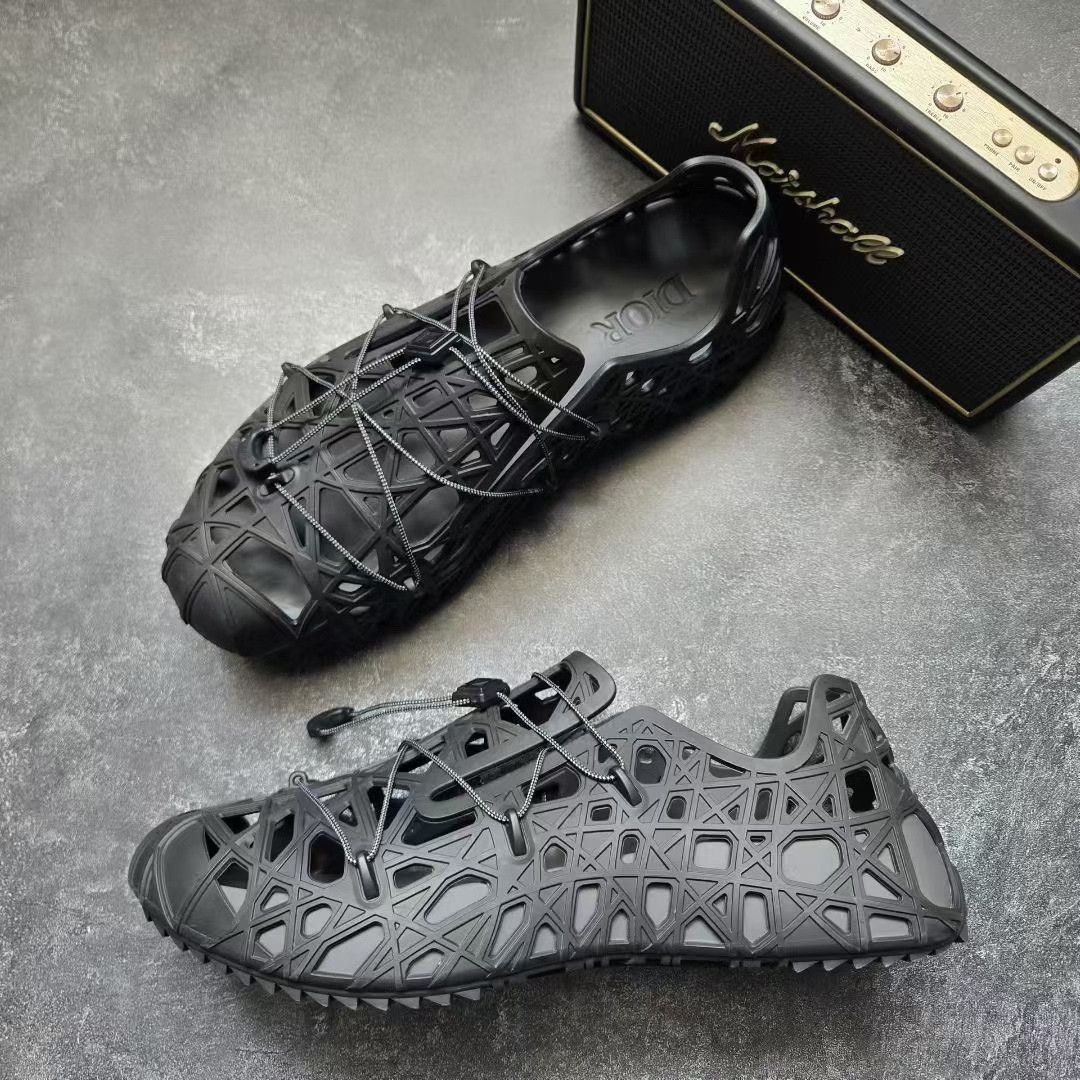 Balenciaga Balenciaga Gold Sandals 41 Men Size US 8.5 / EU 41-42 - 4 Thumbnail