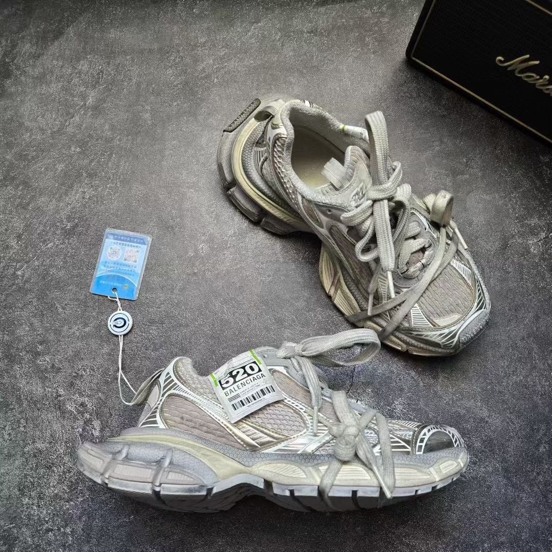 Balenciaga Balenciaga Limited Beige Lowtop Sneakers XXXL Women Size US 8 / IT 38 - 6 Thumbnail