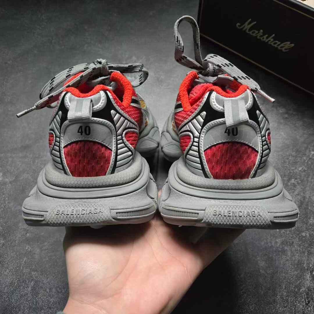 Balenciaga Balenciaga Tie-Dye Gradient Gray Lowtop Sneakers XXXL Men Size US 10 / EU 43 - 3 Thumbnail
