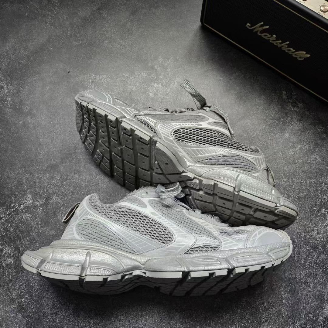 Balenciaga Balenciaga Reflective Multi Lowtop Sneakers XXXL Men Size US 10 / EU 43 - 9 Thumbnail