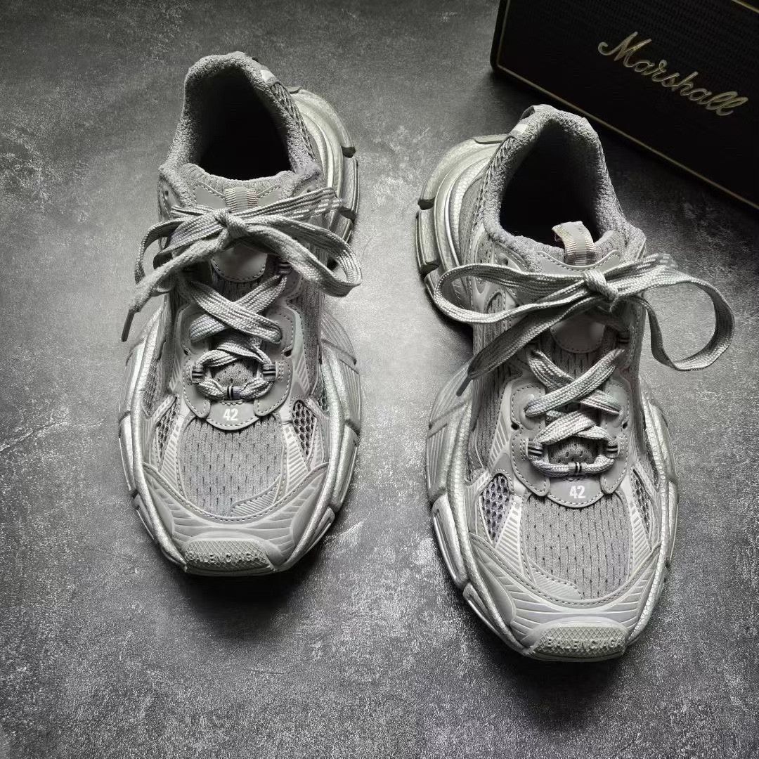 Balenciaga Balenciaga Reflective Multi Lowtop Sneakers XXXL Men Size US 10 / EU 43 - 2 Thumbnail