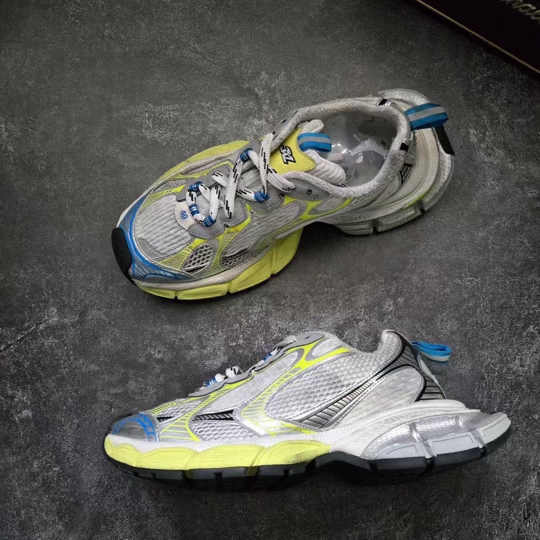 Balenciaga Balenciaga Yellow Lowtop Sneakers XXXL Men Size US 10 / EU 43 - 3 Thumbnail