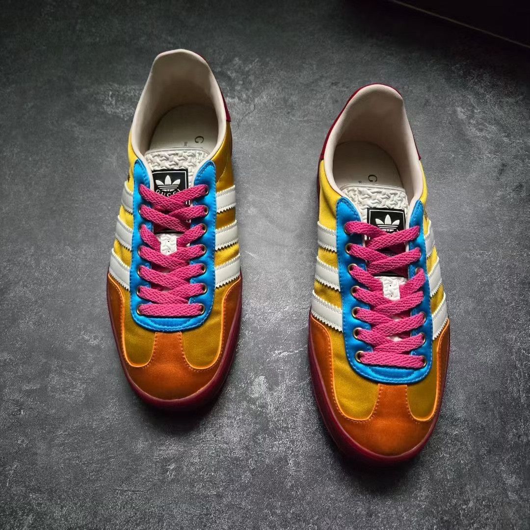 Balenciaga Balenciaga Collab Yellow Lowtop Sneakers 38 Women Size US 7.5 / IT 37.5 - 2 Thumbnail