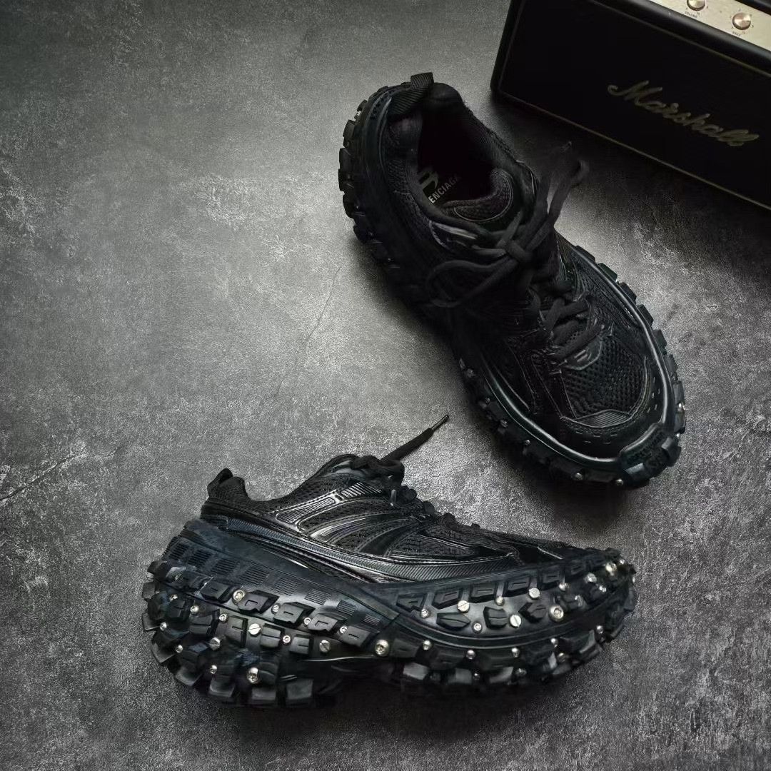 Balenciaga Balenciaga Black Lowtop Sneakers 39 Men Size US 6.5 / EU 39-40 - 6 Thumbnail