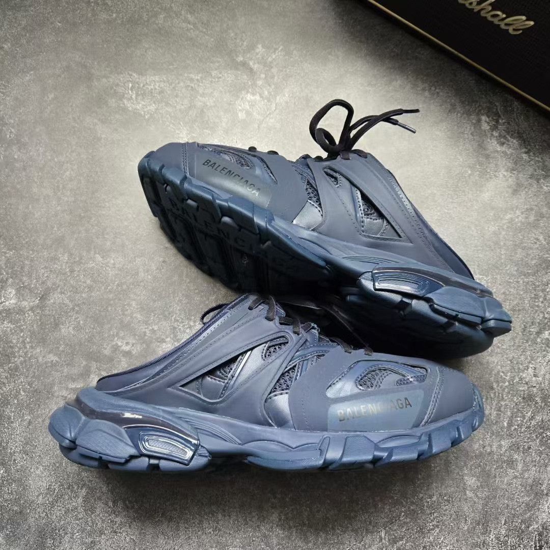 Balenciaga Balenciaga Blue Sandals 39 Women Size US 8.5 / IT 38.5 - 8 Thumbnail