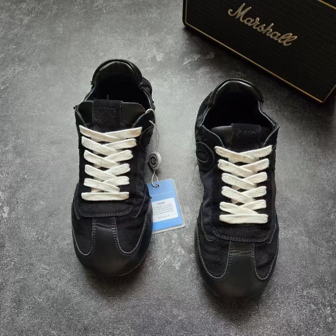 Balenciaga Balenciaga Black Lowtop Sneakers 38 Women Size US 7.5 / IT 37.5 - 3 Thumbnail