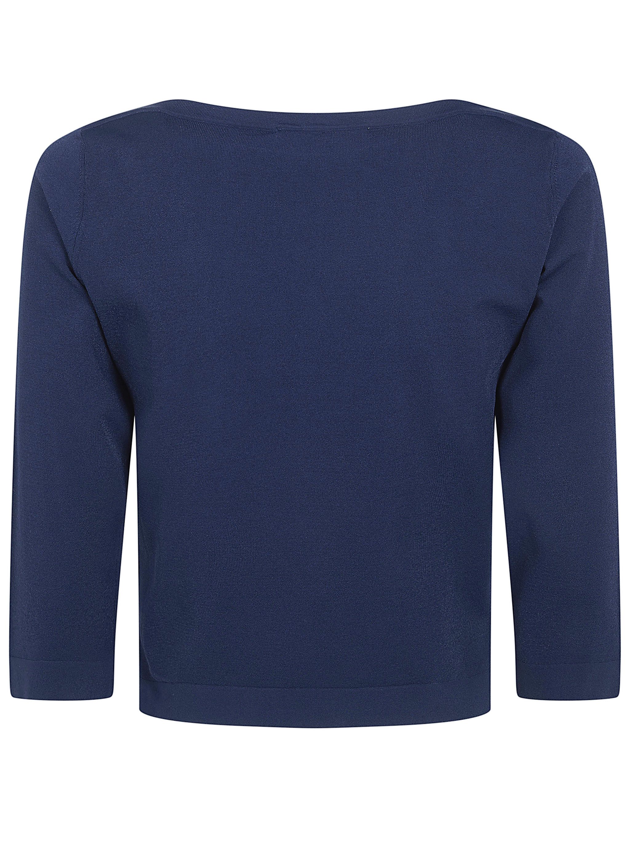 Nuur BOAT NECK 3/4 SLEEVES SWEATER Size XS / US 0-2 / IT 36-38 - 2 Thumbnail