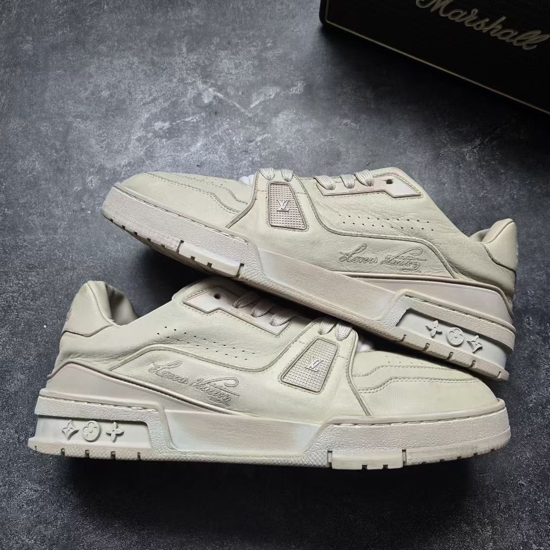 Louis Vuitton Louis Vuitton Training White Lowtop Sneakers 41 Men Size US 8.5 / EU 41-42 - 8 Thumbnail