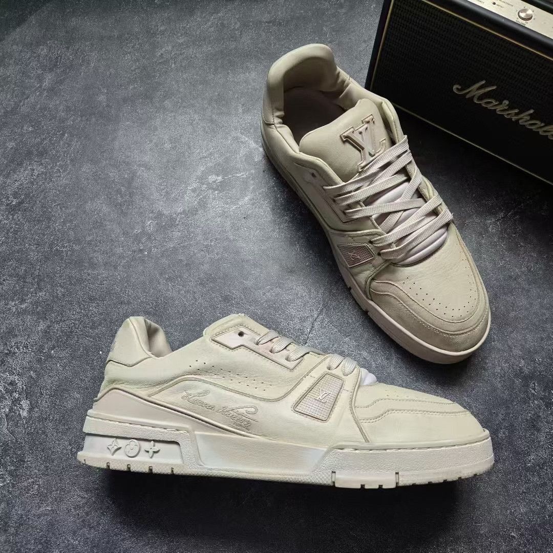 Louis Vuitton Louis Vuitton Training White Lowtop Sneakers 41 Men Size US 8.5 / EU 41-42 - 6 Thumbnail