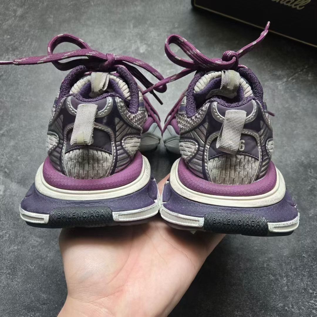 Balenciaga Balenciaga Purple Lowtop Sneakers XXXL Women Size US 8 / IT 38 - 3 Thumbnail