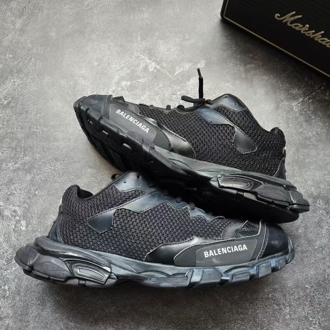 Balenciaga Balenciaga Black Lowtop Sneakers 43 Men Size US 10 / EU 43 - 8 Thumbnail