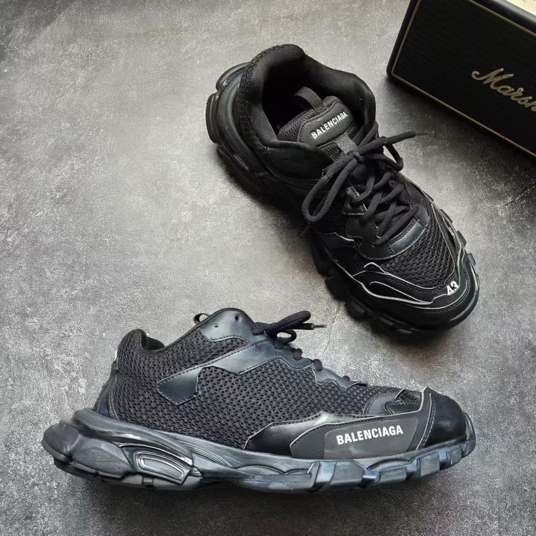 Balenciaga Balenciaga Black Lowtop Sneakers 43 Men Size US 10 / EU 43 - 6 Thumbnail