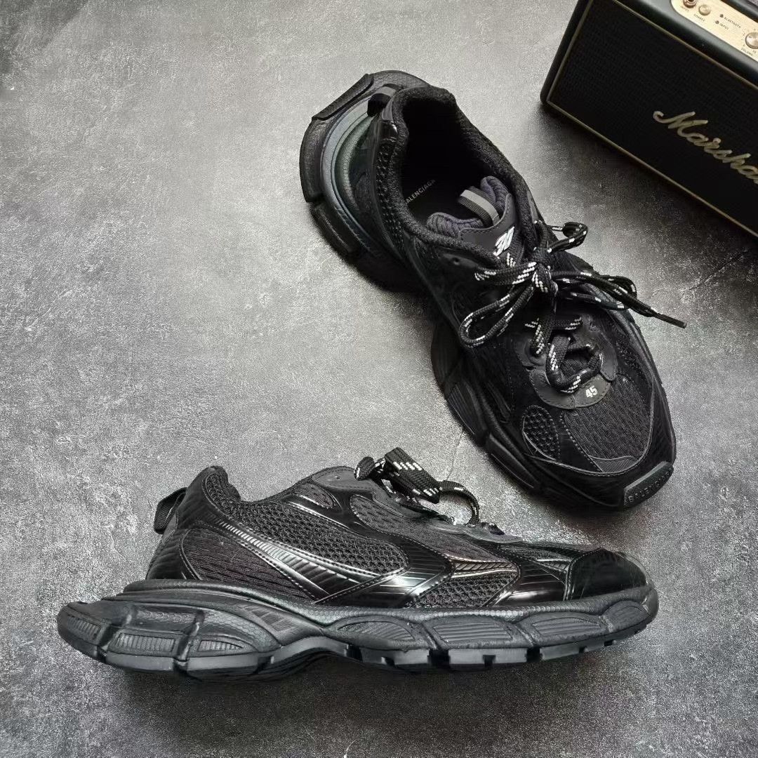 Balenciaga Balenciaga Black Lowtop Sneakers XXXL Men Size US 10 / EU 43 - 6 Thumbnail