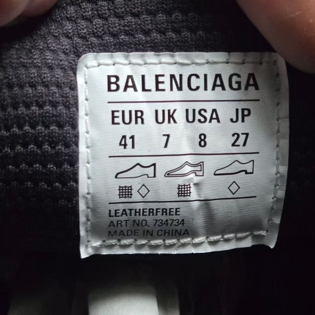 Balenciaga Balenciaga Black Lowtop Sneakers XXXL Men Size US 10 / EU 43 - 5 Thumbnail