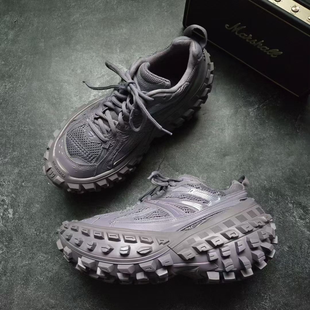 Balenciaga Balenciaga Purple Lowtop Sneakers 39 Men Size US 6.5 / EU 39-40 - 4 Thumbnail