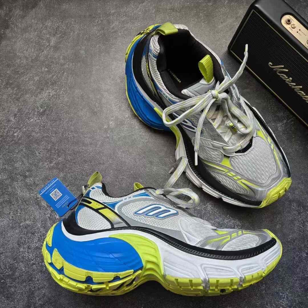 Balenciaga Balenciaga Green Lowtop Sneakers XL Men Size US 10 / EU 43 - 6 Thumbnail
