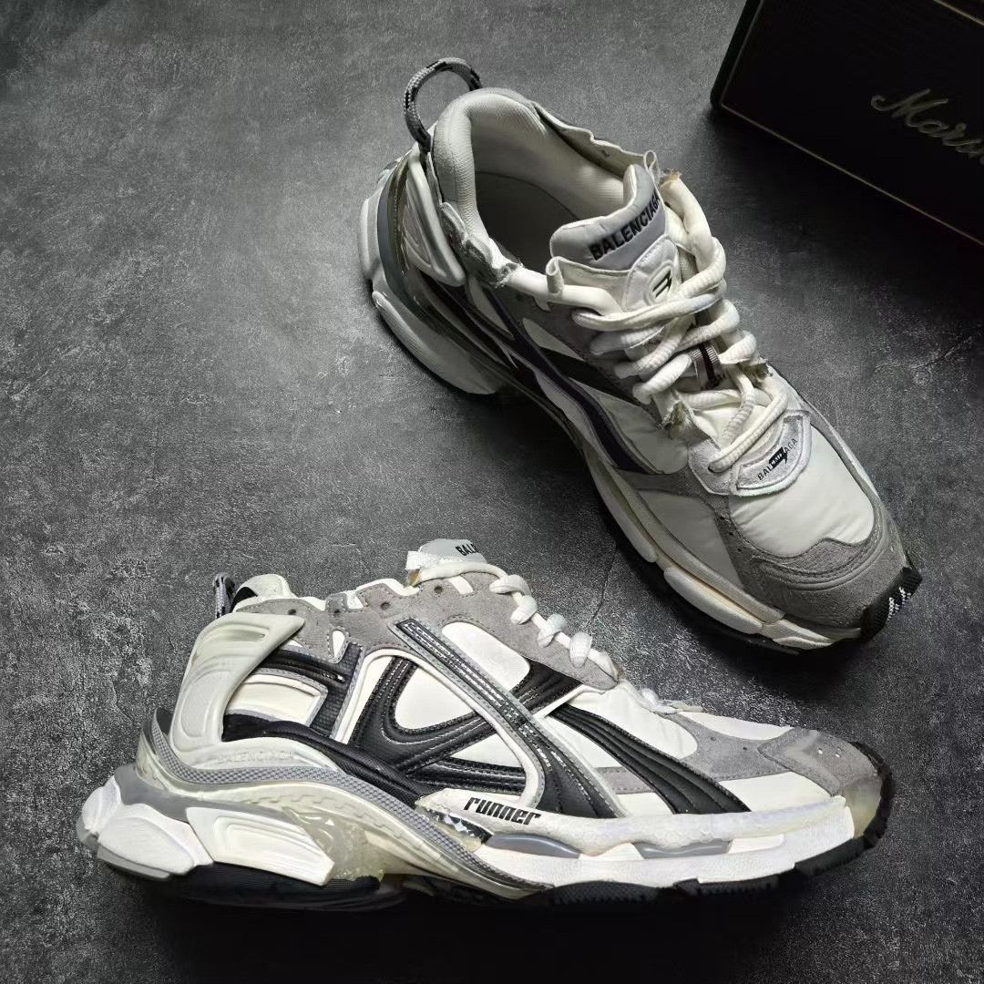 Balenciaga Balenciaga Running Black Lowtop Sneakers 44 Men Size US 10.5 / EU 43-44 - 6 Thumbnail