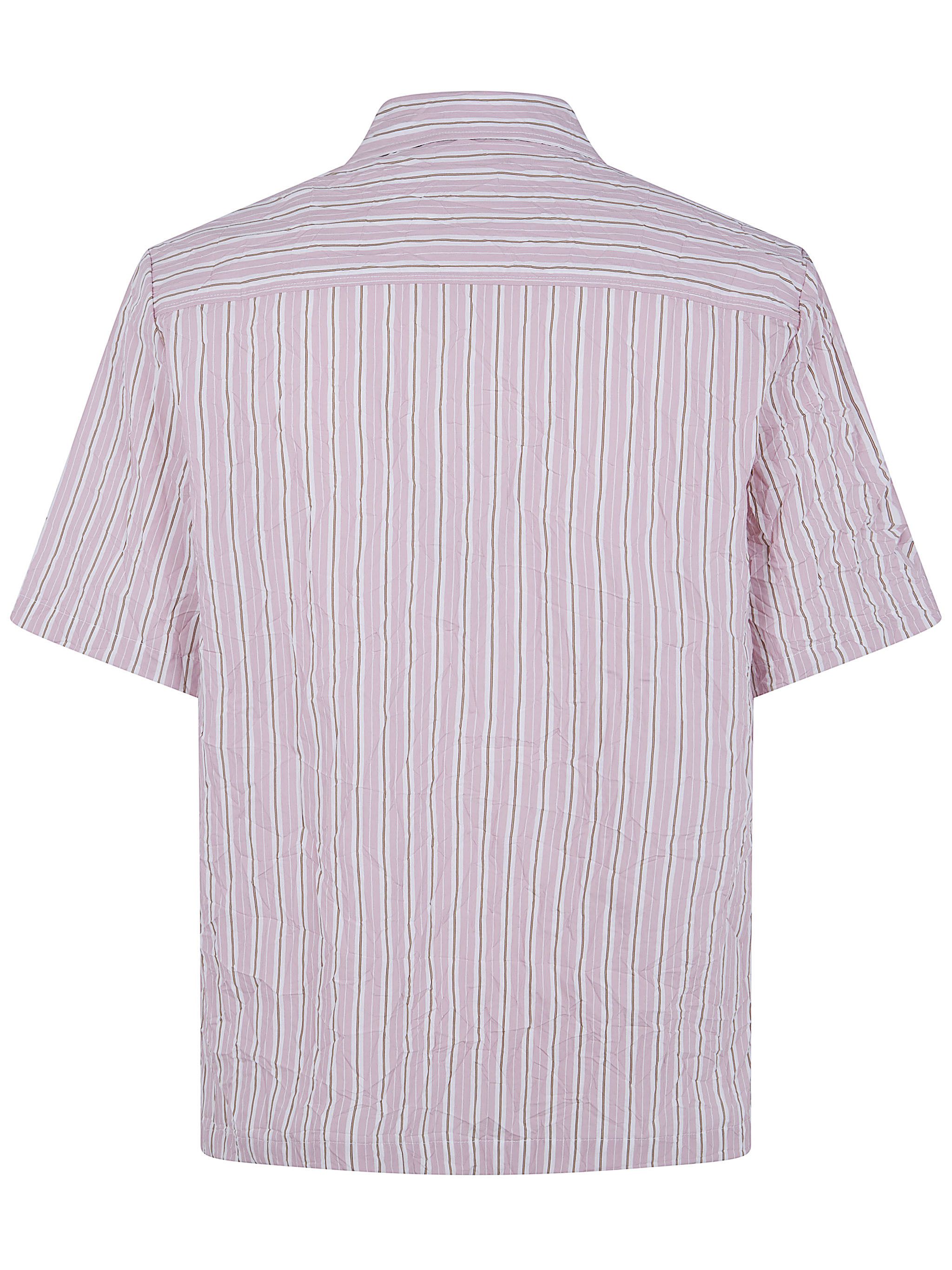 Nuur STRIPED SHORT SLEEVED BOWLING SHIRT Size US M / EU 48-50 / 2 - 2 Thumbnail