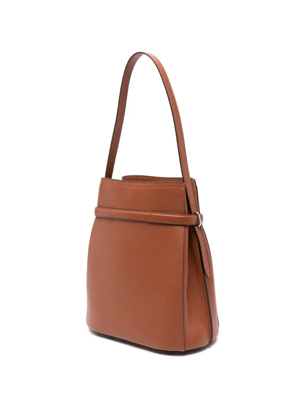 Toteme "BELTED" LEATHER BUCKET BAG Size ONE SIZE - 4 Thumbnail