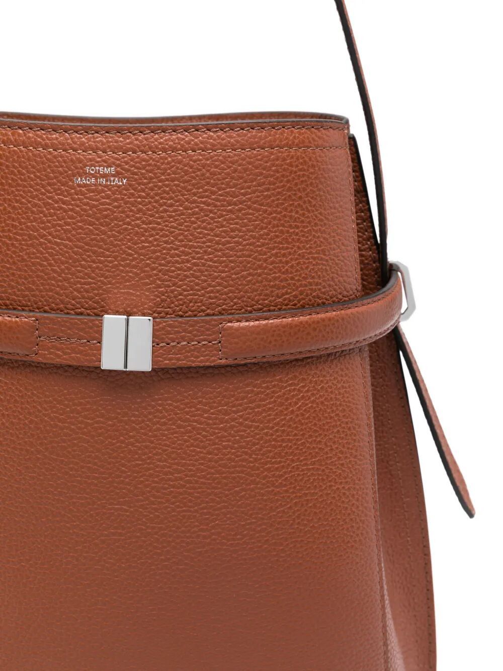 Toteme "BELTED" LEATHER BUCKET BAG Size ONE SIZE - 2 Thumbnail