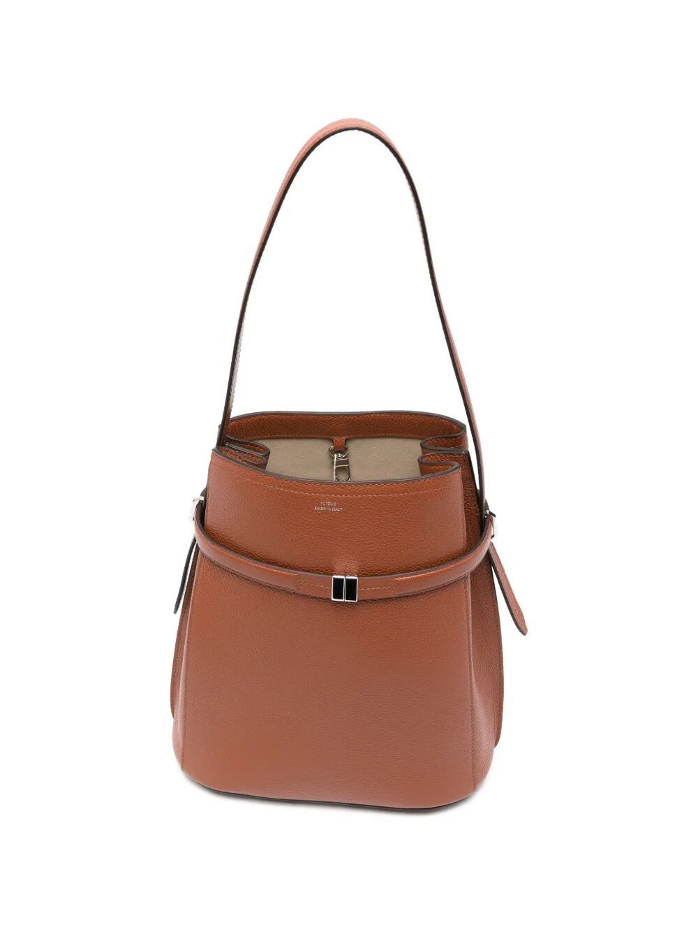 Toteme "BELTED" LEATHER BUCKET BAG Size ONE SIZE - 3 Thumbnail