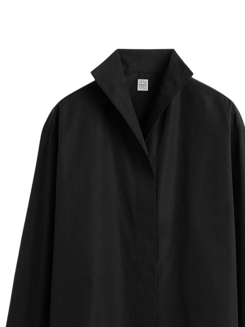 Toteme "SHARP" POPELINE SHIRT Size L / US 10 / IT 46 - 2 Thumbnail