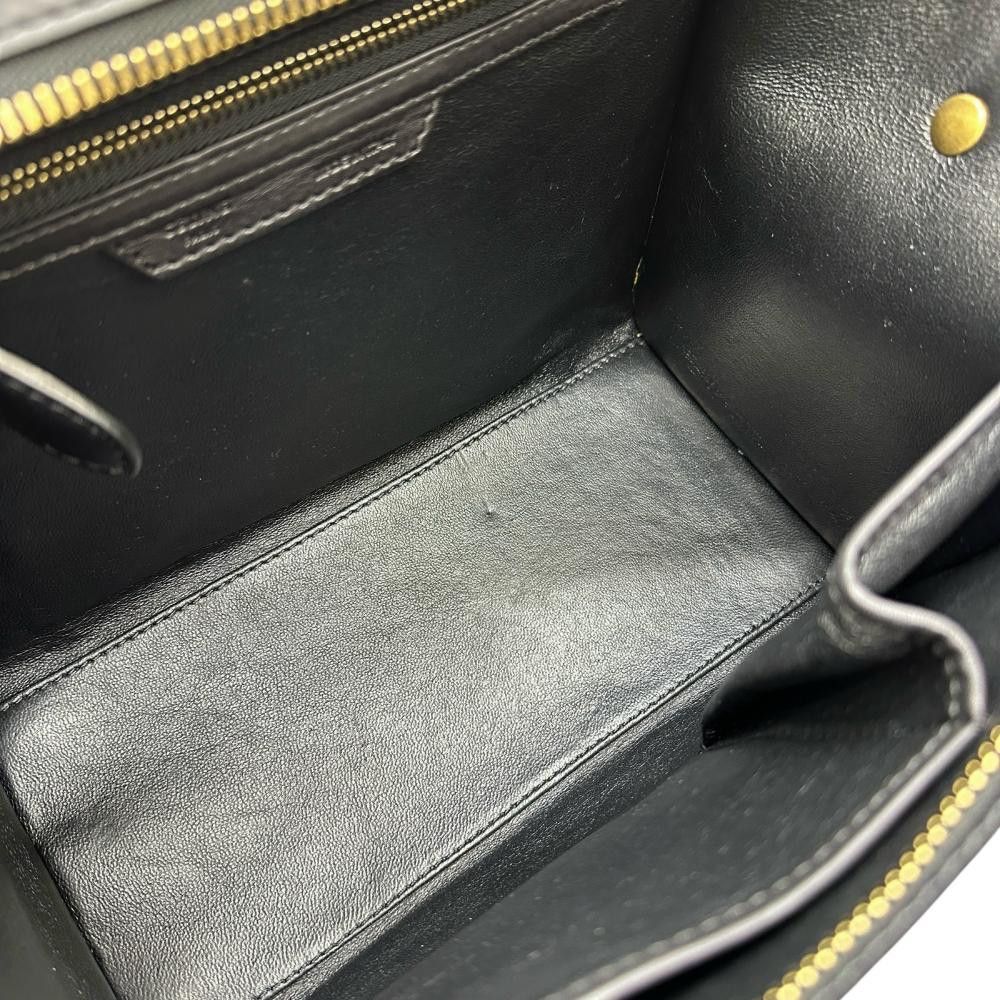 Celine Celine Celine Luggage Mini Shopper Leather Tote Bag Leather Tote Bag DUTY FREE for USA Size ONE SIZE - 7 Thumbnail