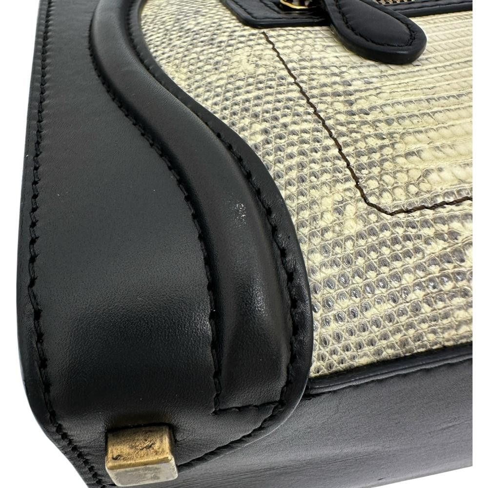 Celine Celine Celine Luggage Mini Shopper Leather Tote Bag Leather Tote Bag DUTY FREE for USA Size ONE SIZE - 9 Thumbnail