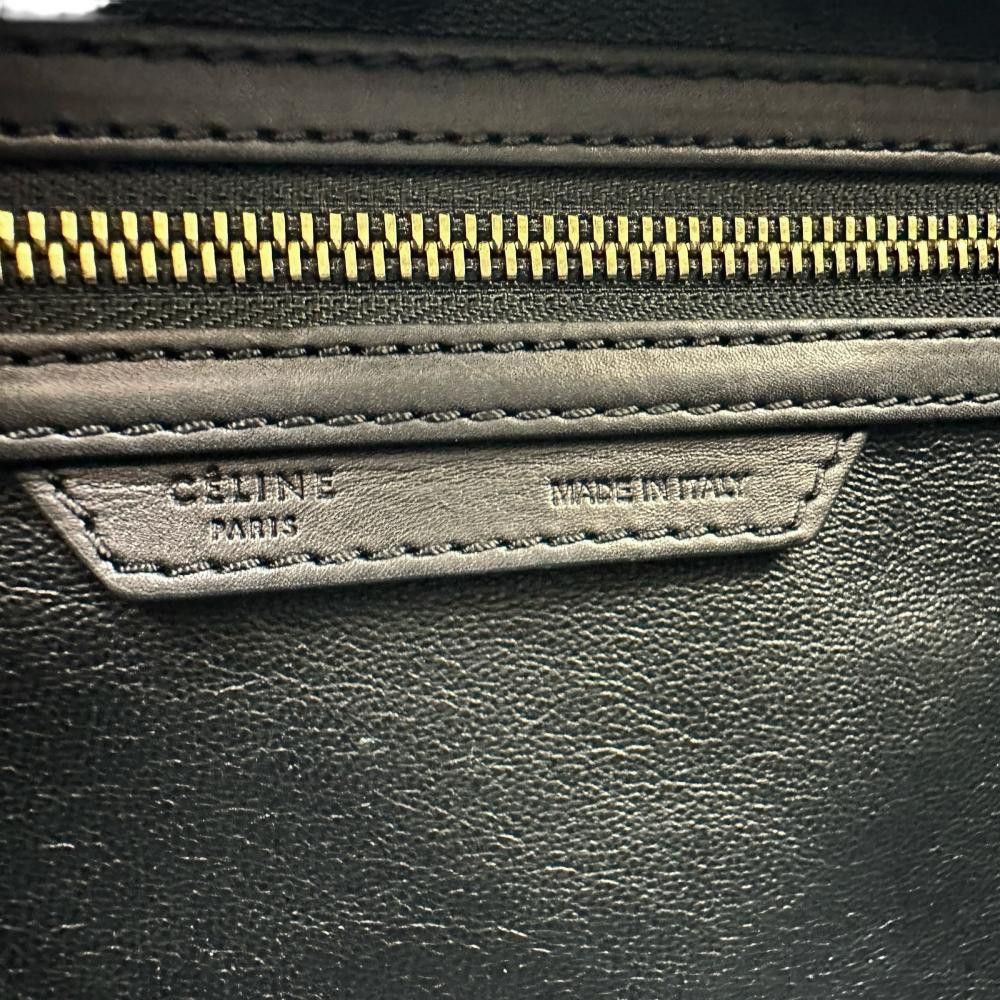 Celine Celine Celine Luggage Mini Shopper Leather Tote Bag Leather Tote Bag DUTY FREE for USA Size ONE SIZE - 8 Thumbnail