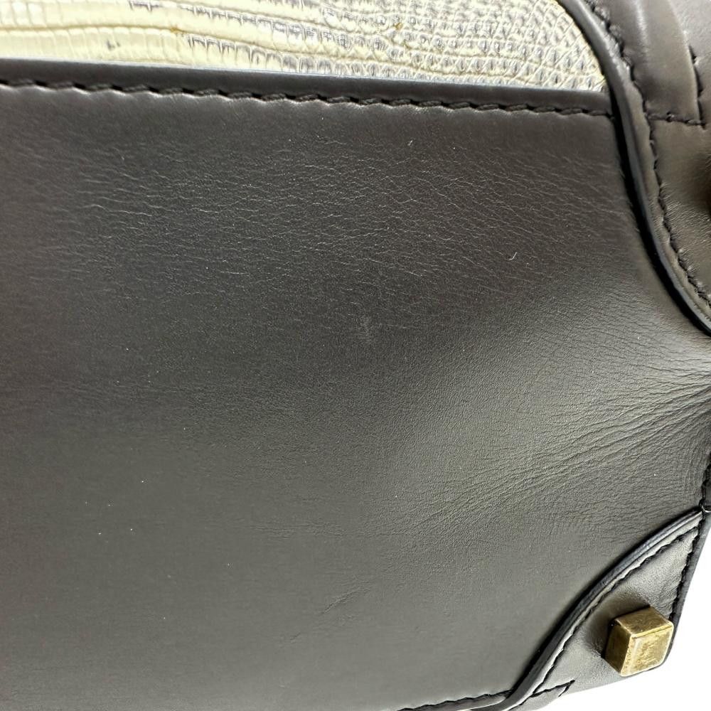 Celine Celine Celine Luggage Mini Shopper Leather Tote Bag Leather Tote Bag DUTY FREE for USA Size ONE SIZE - 6 Thumbnail