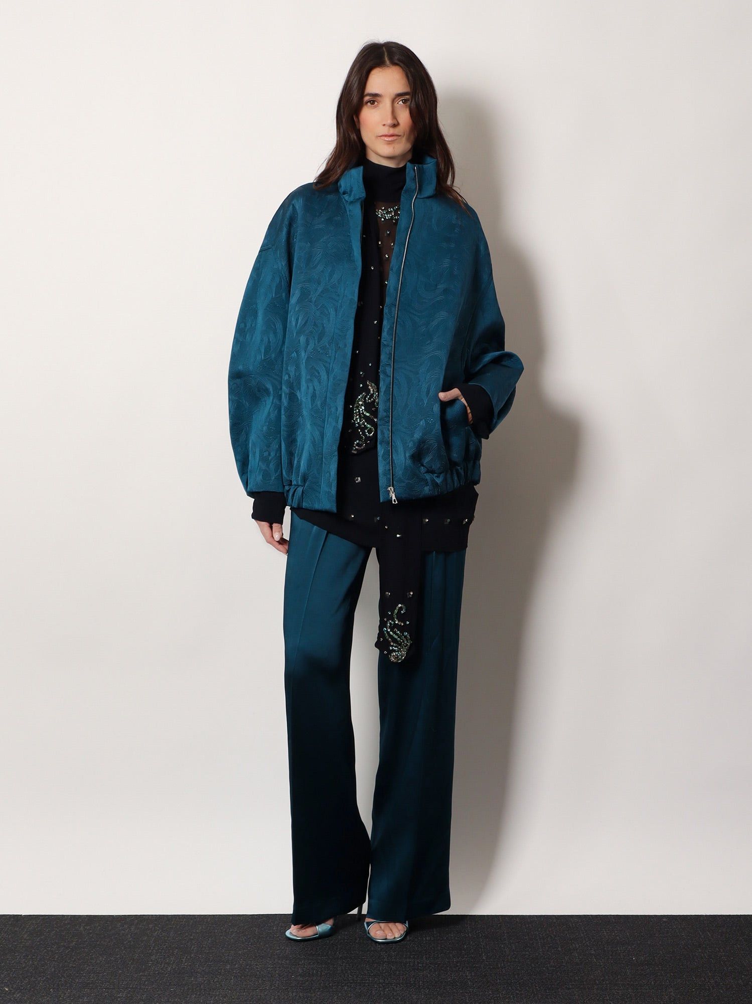 Dries Van Noten Dries Van Noten Portias satin trousers Tag Size IT 36 Women - USA Tariffs Included Size 25" / US 0 / IT 36 - 2 Thumbnail