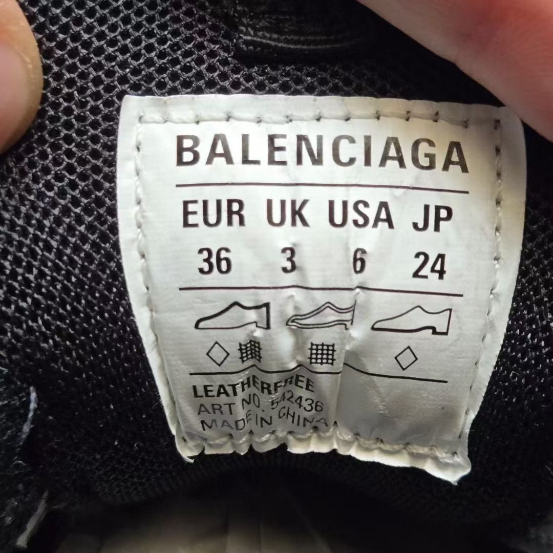 Balenciaga Balenciaga Silver Lowtop Sneakers 36 Women Size US 6 / IT 36 - 5 Thumbnail