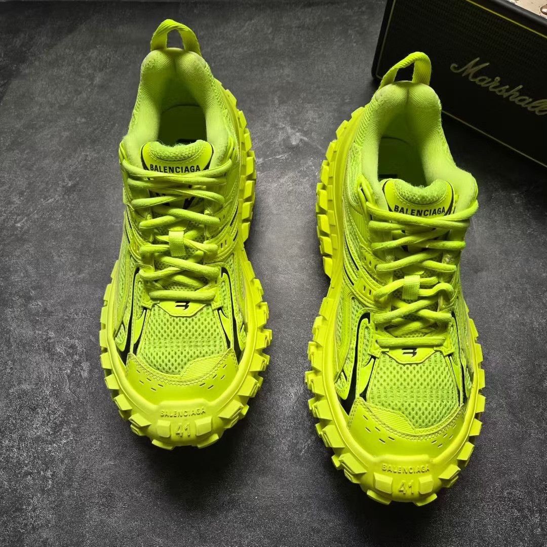 Balenciaga Balenciaga Glow Yellow Lowtop Sneakers 41 Men Size US 8.5 / EU 41-42 - 2 Thumbnail
