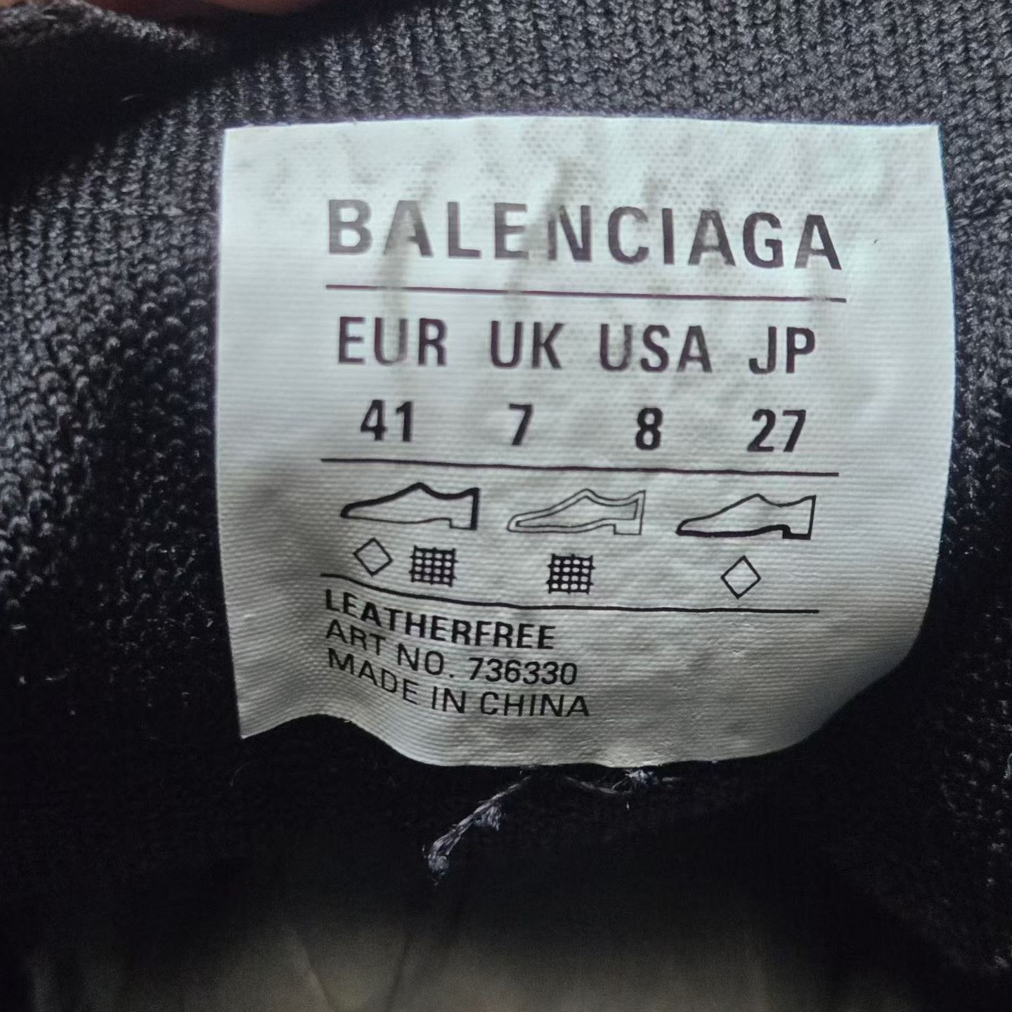 Balenciaga Balenciaga Black Lowtop Sneakers 41 Men Size US 8.5 / EU 41-42 - 5 Thumbnail