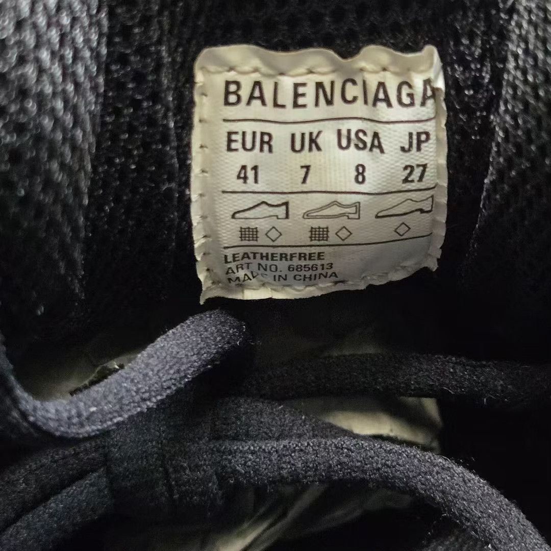Balenciaga Balenciaga Black Lowtop Sneakers 41 Men Size US 8.5 / EU 41-42 - 5 Thumbnail