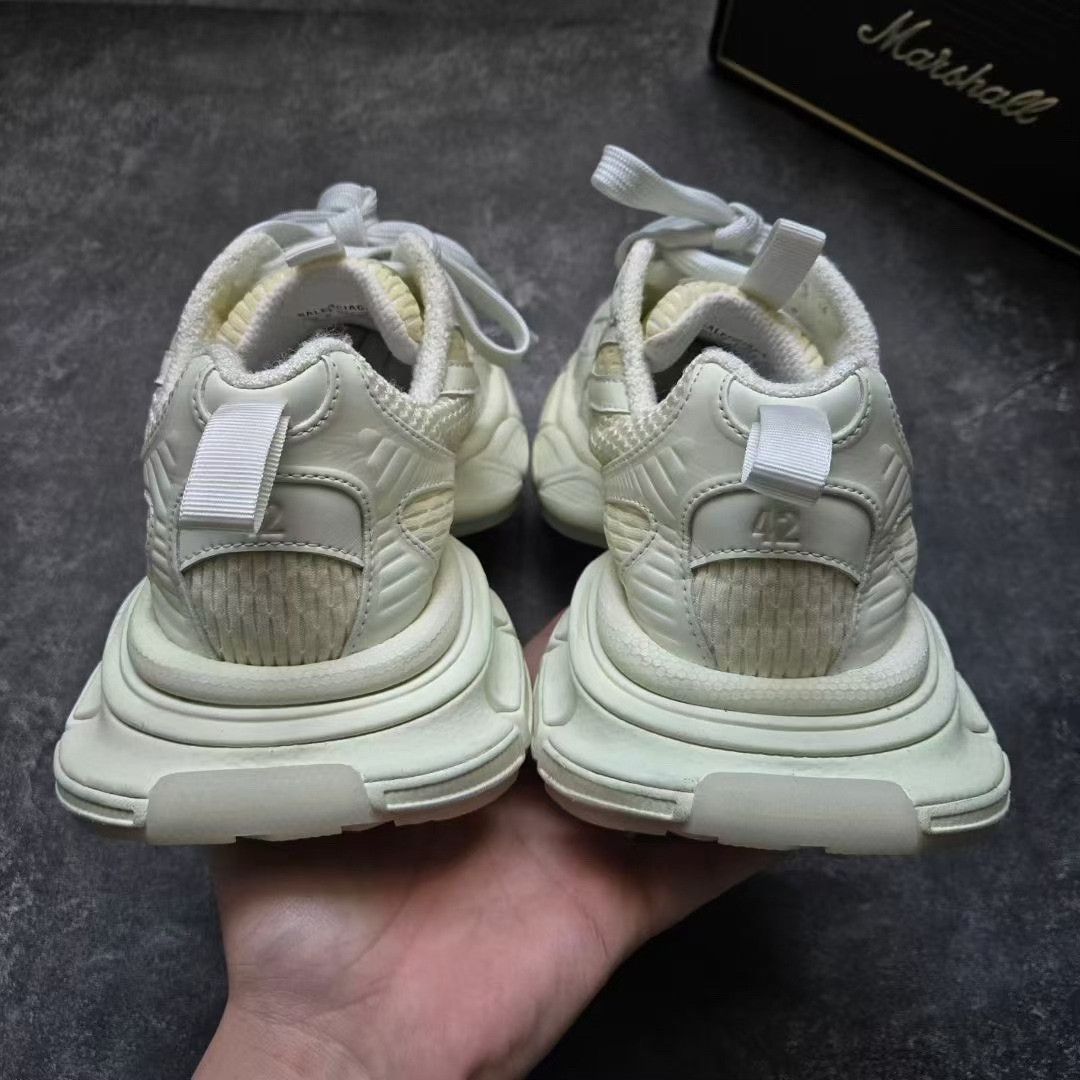 Balenciaga Balenciaga Glow White Lowtop Sneakers XXXL Men Size US 10 / EU 43 - 3 Thumbnail