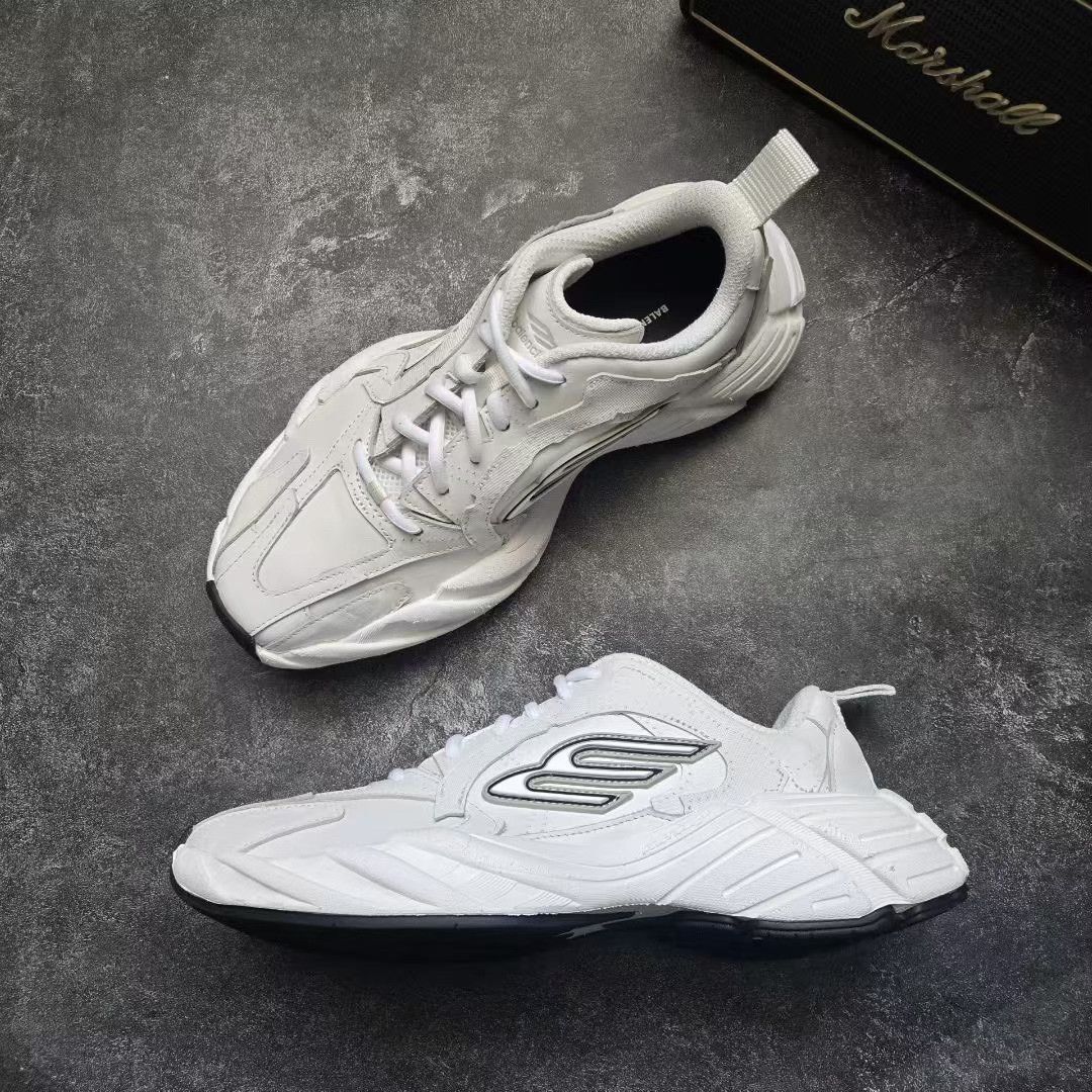 Balenciaga Balenciaga White Lowtop Sneakers 39 Men Size US 6.5 / EU 39-40 - 4 Thumbnail