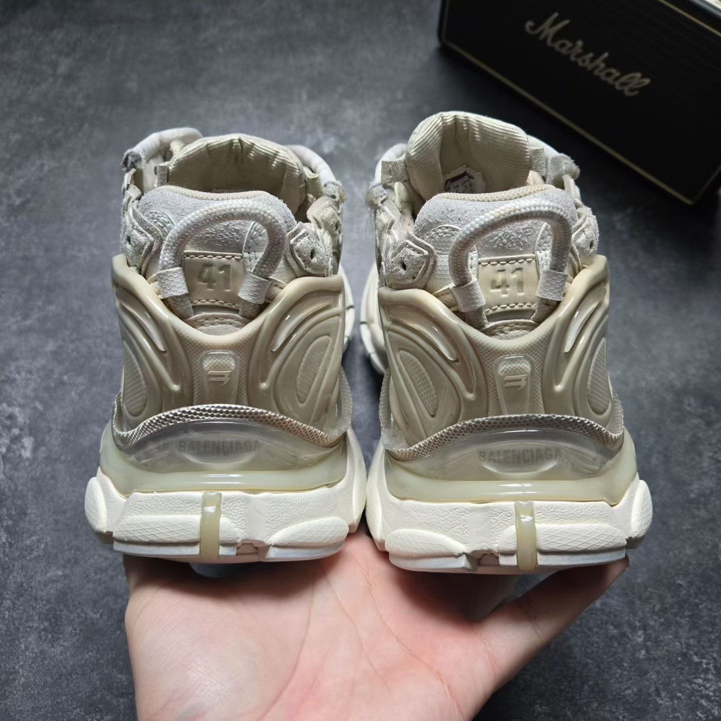 Balenciaga Balenciaga Running White Lowtop Sneakers 41 Men Size US 8.5 / EU 41-42 - 3 Thumbnail