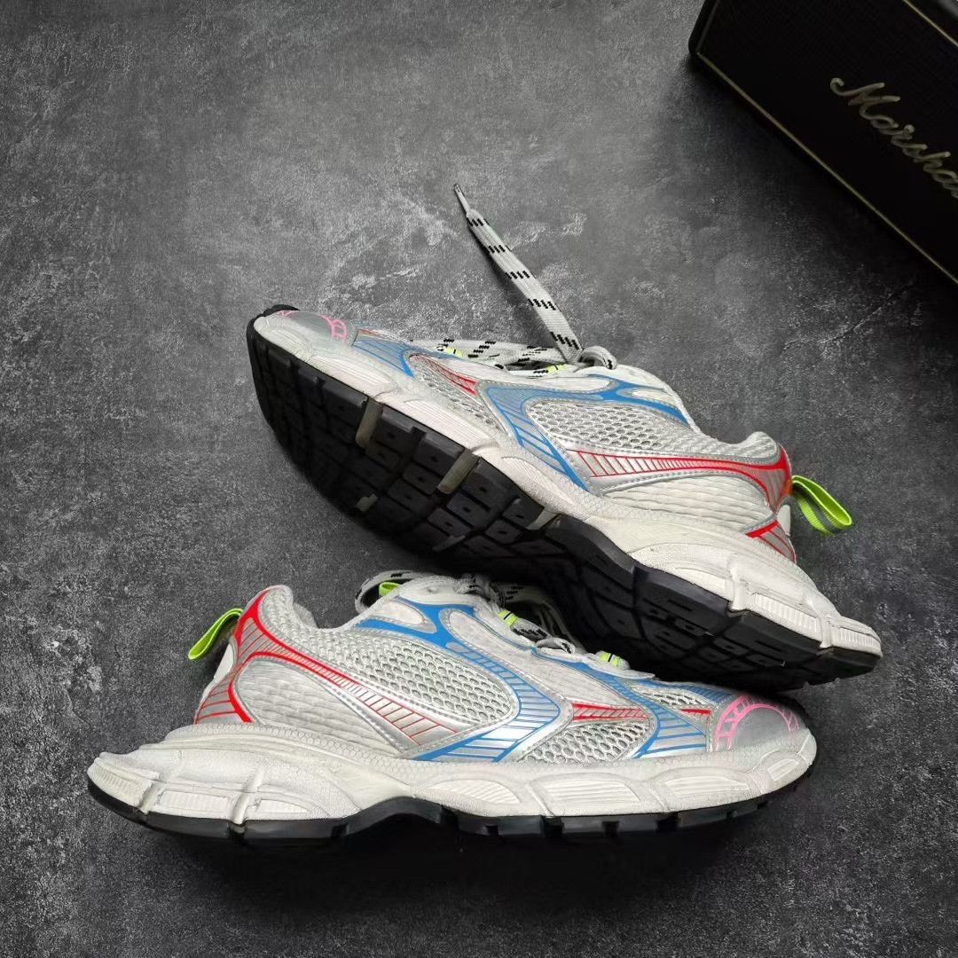 Balenciaga Balenciaga Rainbow Multi Lowtop Sneakers XXXL Men Size US 10 / EU 43 - 8 Thumbnail