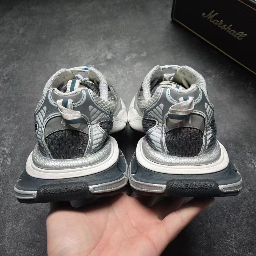 Balenciaga Balenciaga Gray Lowtop Sneakers XXXL Men Size US 10 / EU 43 - 4 Thumbnail