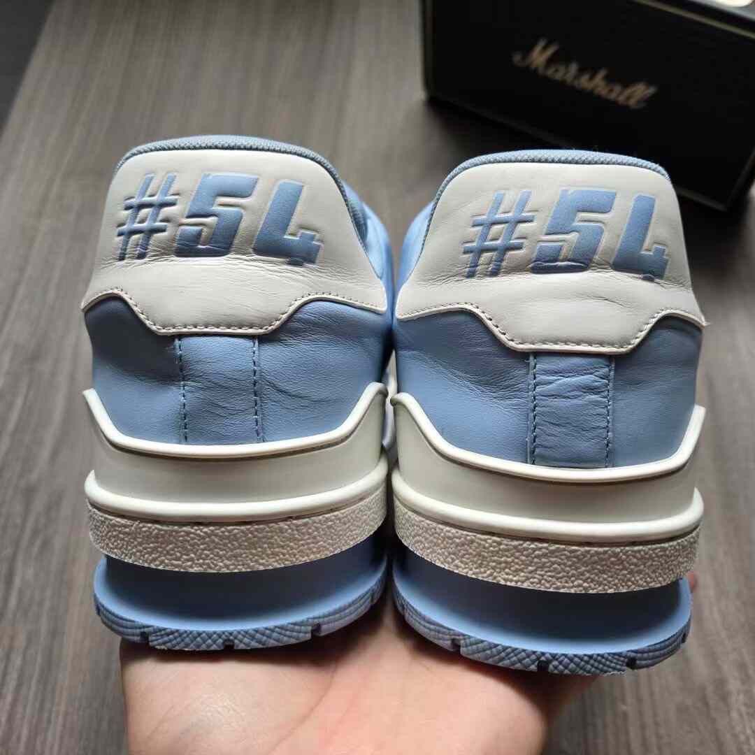 Louis Vuitton Louis Vuitton Training Blue Lowtop Sneakers 8 Men Size US 8 / EU 41 - 6 Thumbnail