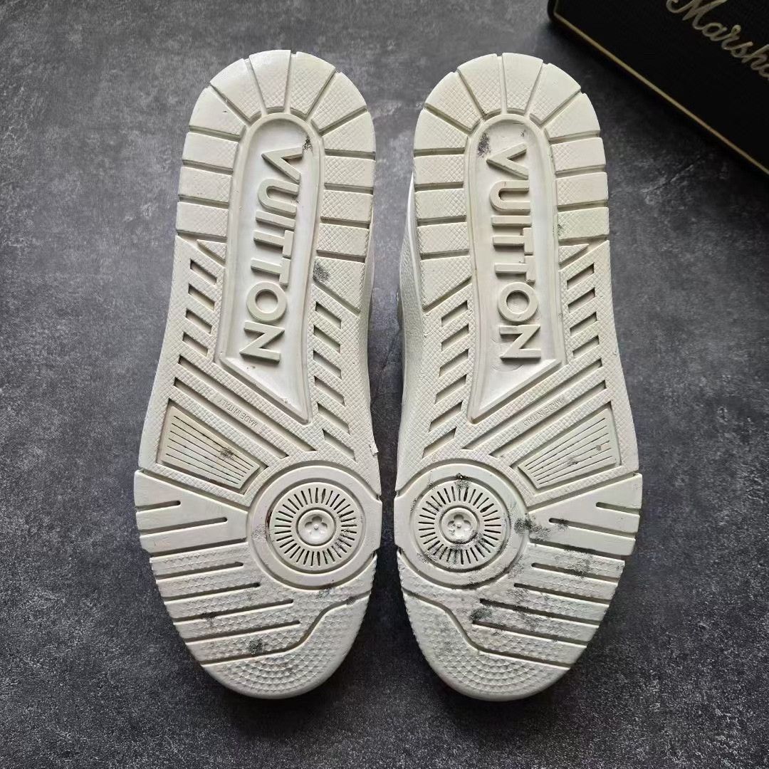 Louis Vuitton Louis Vuitton Training White Lowtop Sneakers 40 Men Size US 7.5 / EU 40-41 - 7 Thumbnail