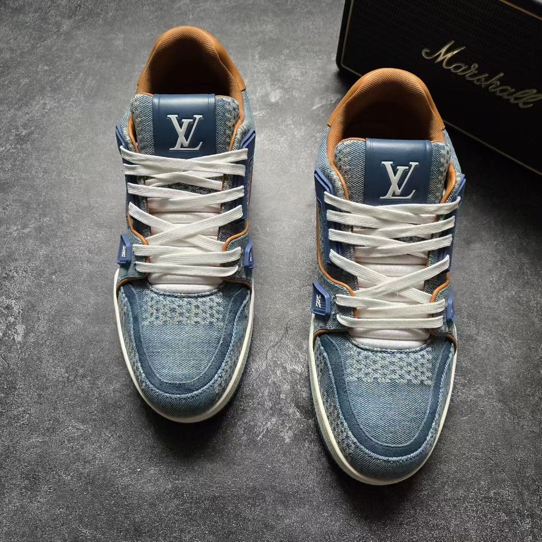 Louis Vuitton Louis Vuitton Training Lowtop Sneakers 40 Men Size US 7.5 / EU 40-41 - 3 Thumbnail