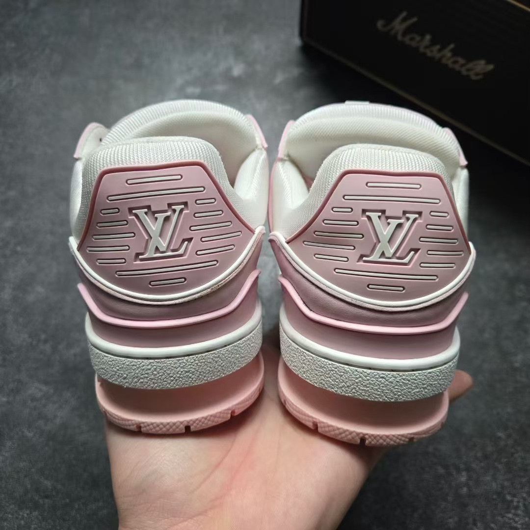 Louis Vuitton Louis Vuitton Training Pink Lowtop Sneakers 25 Women Size US 8 / IT 38 - 6 Thumbnail