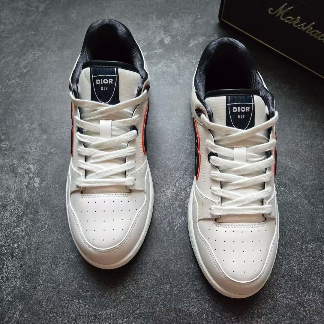 Dior Dior Collab Blue Lowtop Sneakers 44 Men Size US 10.5 / EU 43-44 - 3 Thumbnail