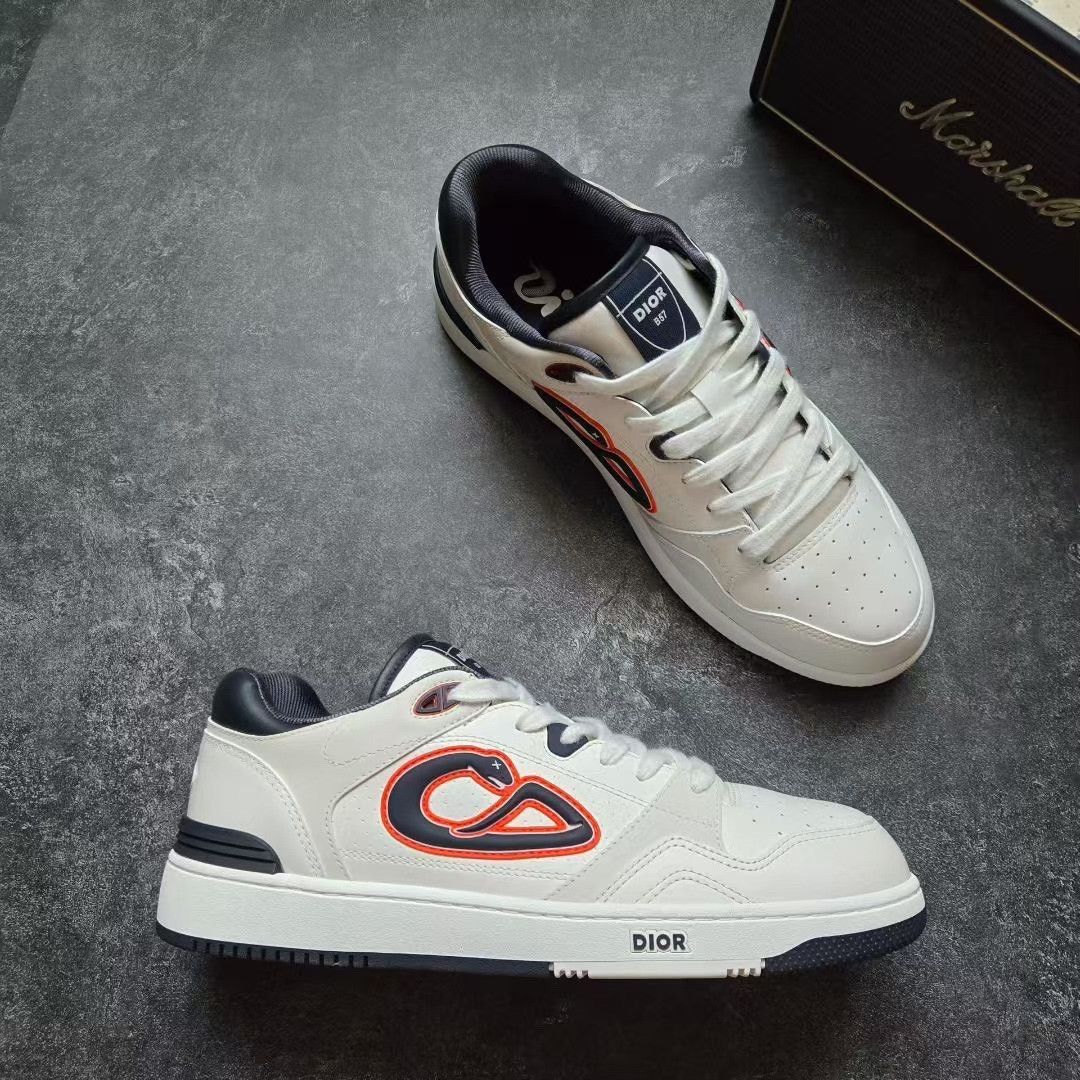Dior Dior Collab Blue Lowtop Sneakers 44 Men Size US 10.5 / EU 43-44 - 5 Thumbnail